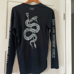 Under Armour Men's Black Long Sleeve Shirt